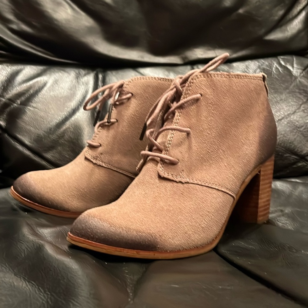 Toms Brown Ankle Boots